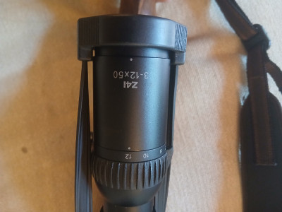 Rifle Sauer 7mm con visor