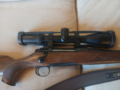 Rifle Sauer 7mm con visor