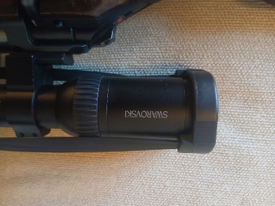 Rifle Sauer 7mm con visor