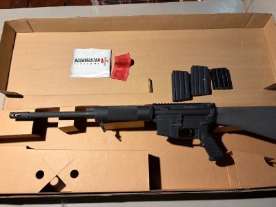 Rifle semiautomático bushmaster 450