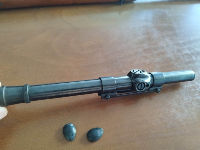 Rifle semiautomático calibre 22 lr Tyrol, Austria, con vi