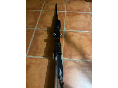 Rifle semiautomático FN Bar I y visor Schmidt  Bender