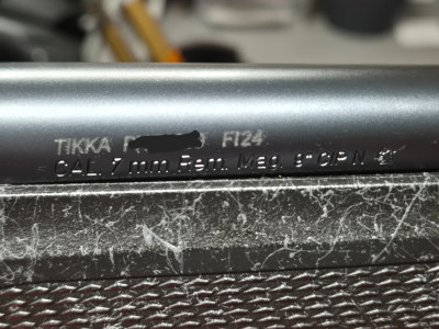 Rifle Tikka Roughtech de zurdo