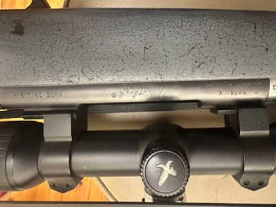 RIFLE WEATHERBY MARK V OCN SWAROSKI Z-6