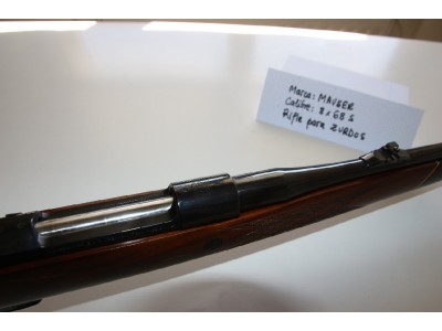 Rifle ZURDO marca Mauser calibre 8 x 68 S