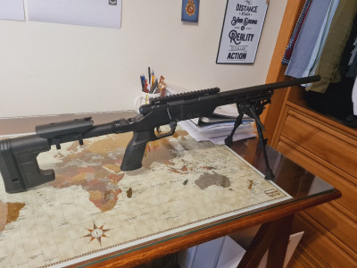 Savage B22 22LR en Chasis MDT