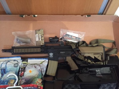 Equipamiento completo inicio airsoft