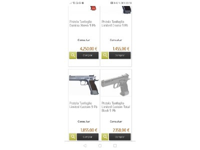 Pistola Tangfholio limite 9mm