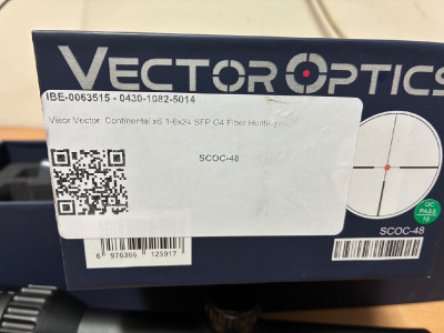 Vector optics continental x6 1-6x24 fiber