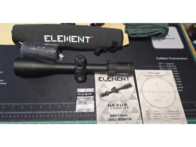 Visor Element Nexus 5-20x 50 FFP MRAD APR-2D