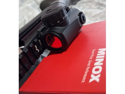 Visor Minox RV 1 Punto Rojo (2 MOA) . 1 dia de uso