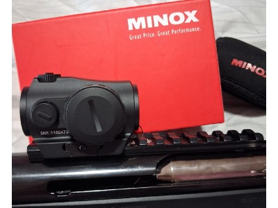 Visor Minox RV 1 Punto Rojo (2 MOA) . 1 dia de uso