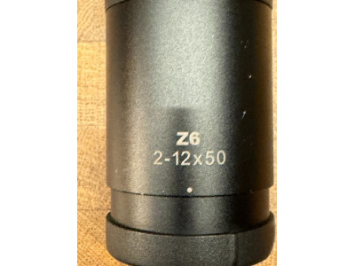 Visor Swarovski Z6 2-12x50