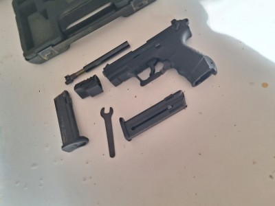 Walther P22 maletin combo dos cañones. 22mm