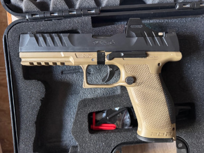 WALTHER PDP FULL SIZE 5” TAN 9mm Pb
