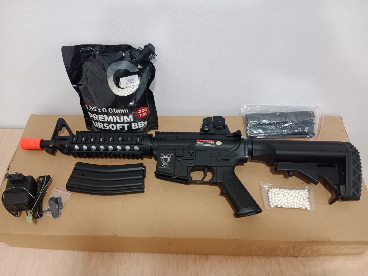 Ametralladora M4 full metal