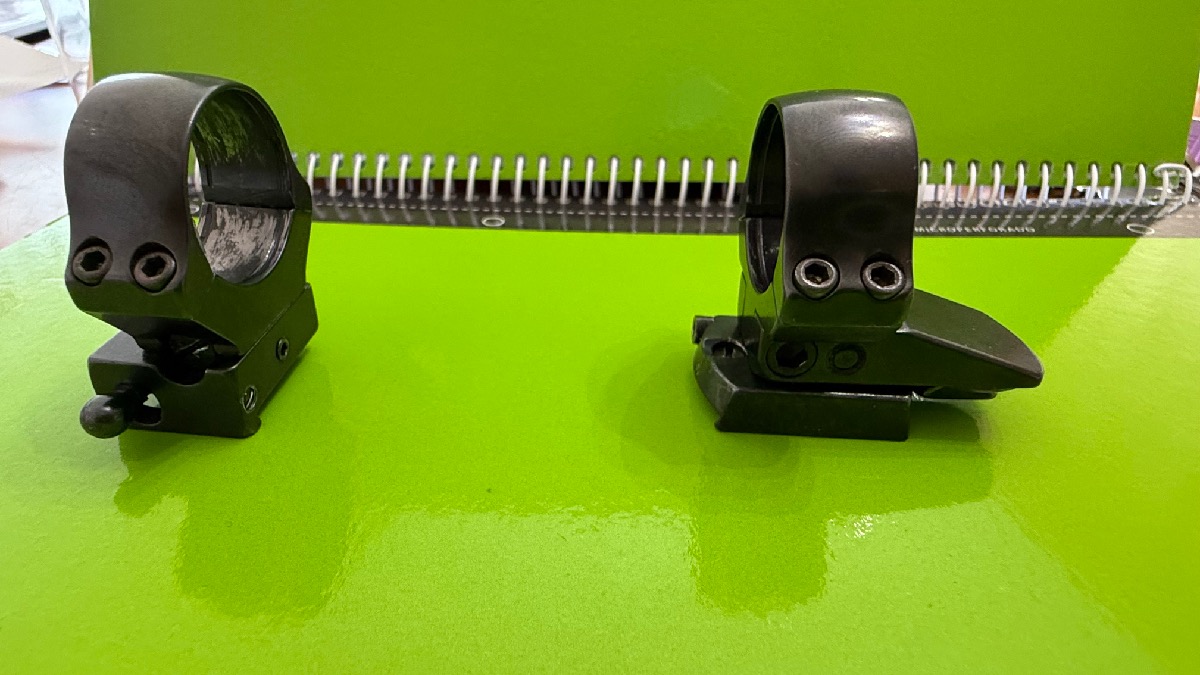 Anillas y bases apel 25mm