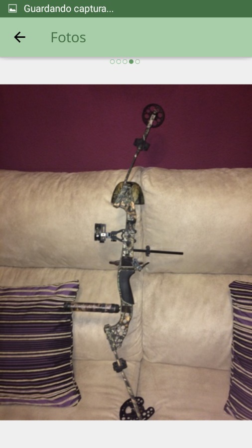 Arco de poleas para la caza