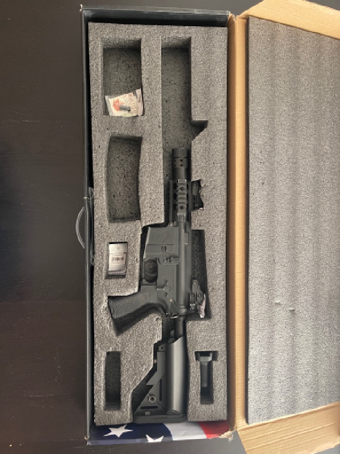 Arma airsoft y Acceosrios