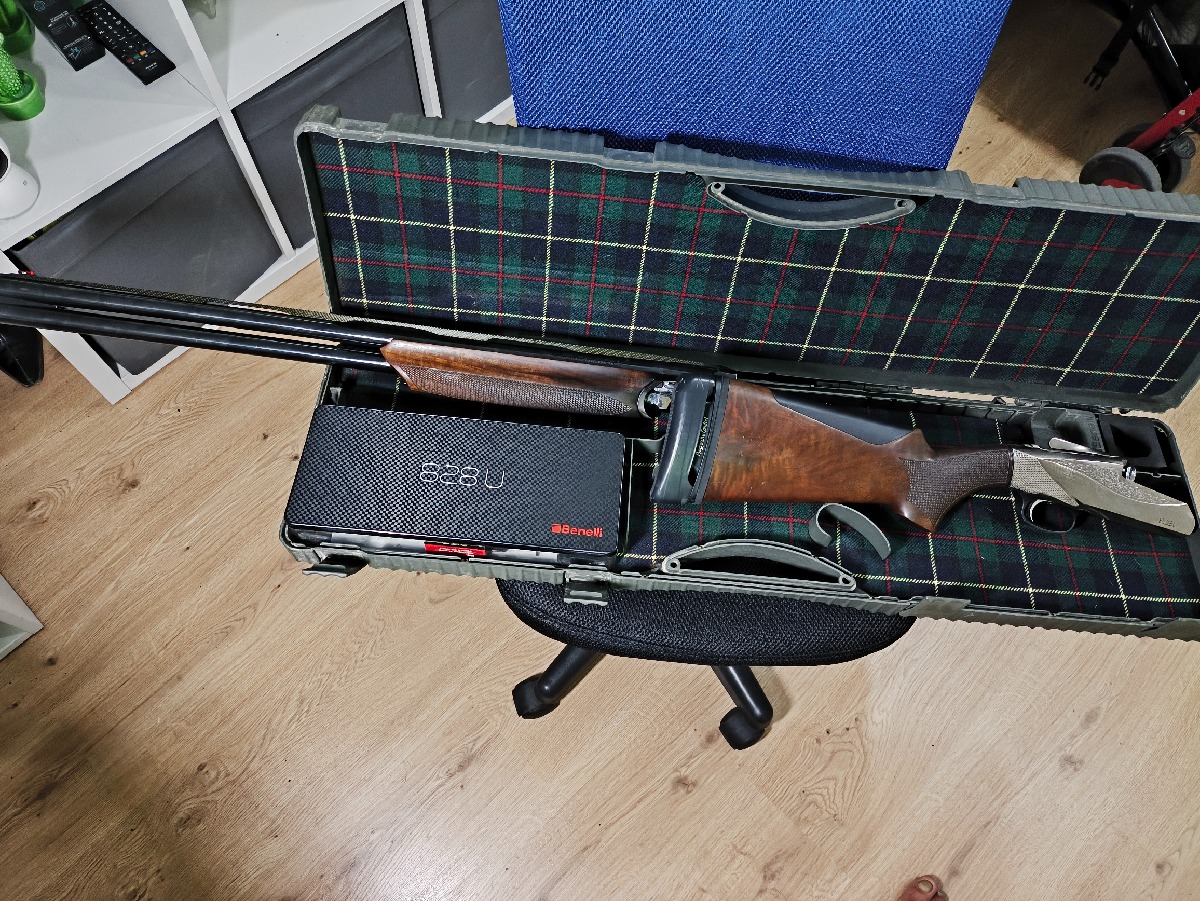 Benelli 828 U Silver