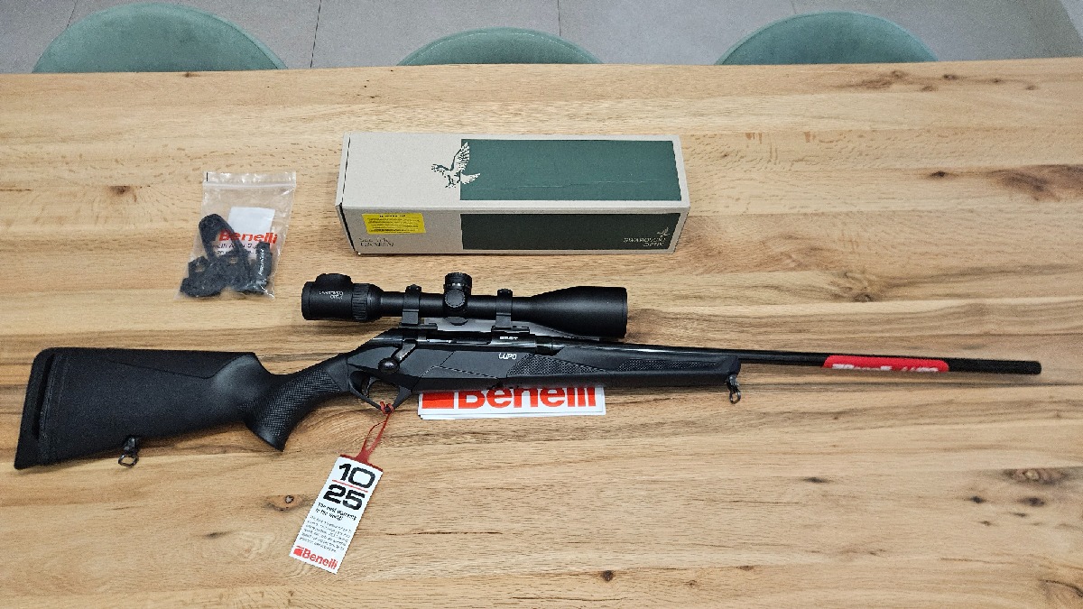 Rifle Benelli Lupo y Visor Swarovski Z6i