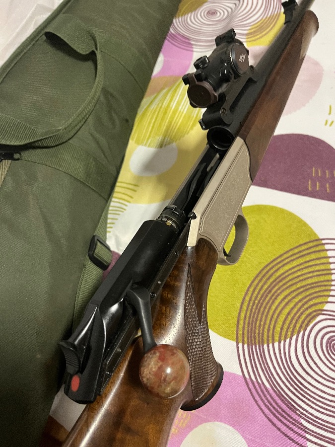 Blaser R 93 estándar como nuevo madera