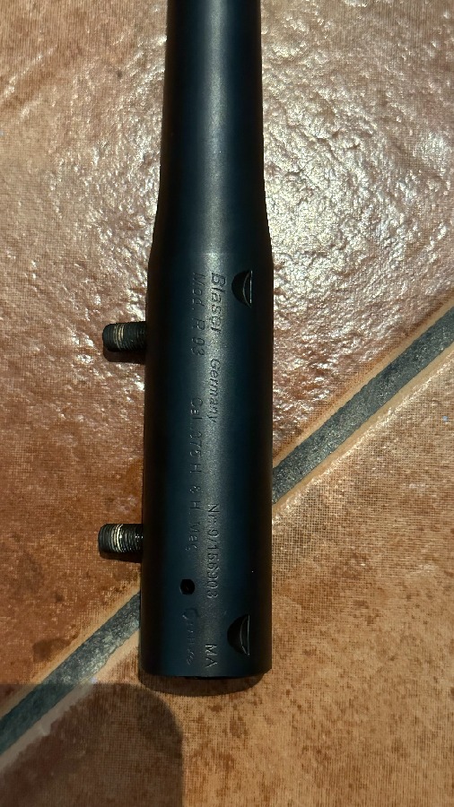 Cañón Calibre 375 H&H Blaser R93