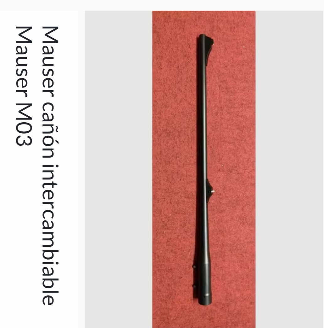 Cañón Mauser M03 Calibre 6.5x55 SE 56cm Miras Metálicas