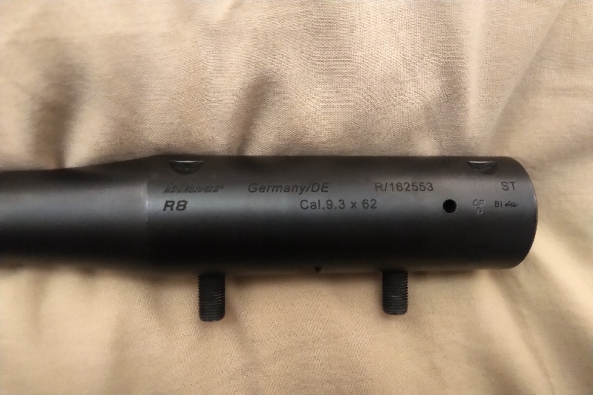 Cañón Blaser R8 Calibre 9.3x62