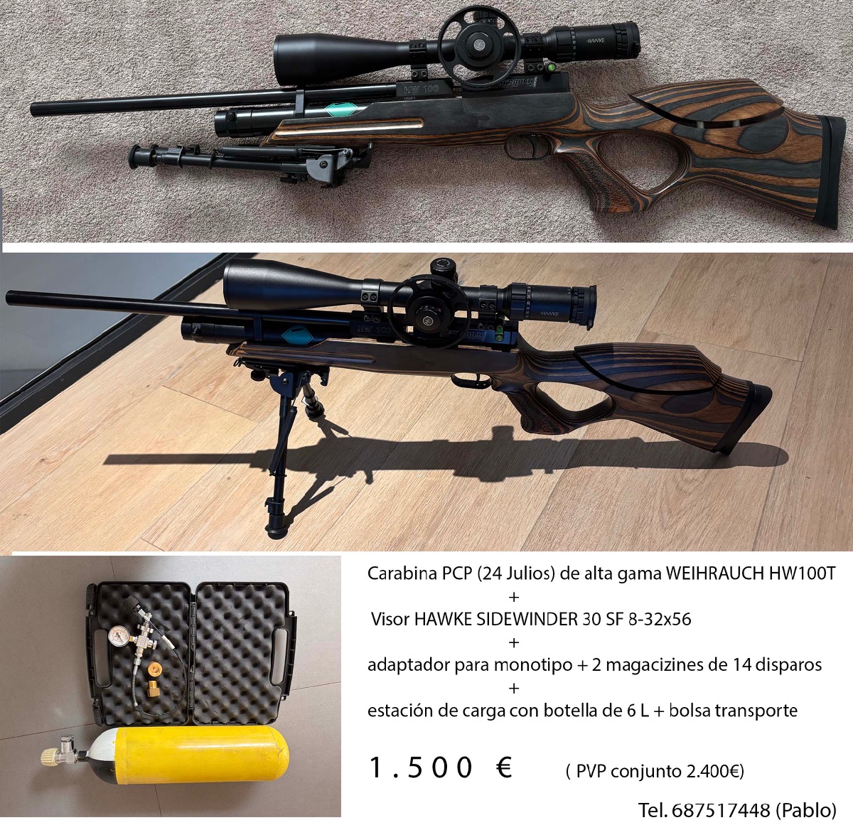 PCP 24 J Weihrauch HW100T