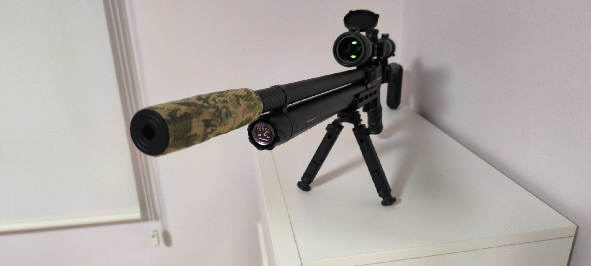 Carabina PCP Snowpeak AP1000 y Accesorios