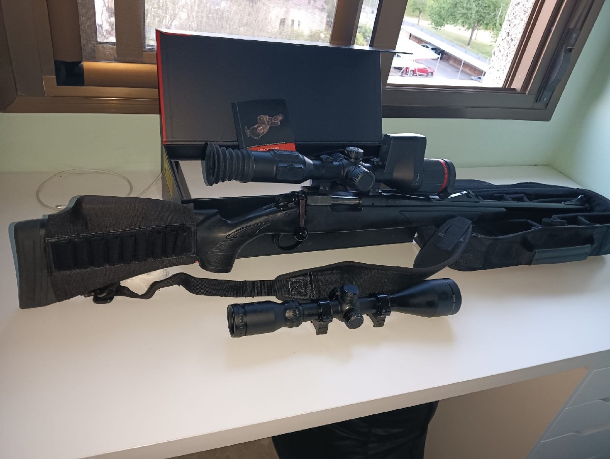 Rifle Bergara B-14, Visor Térmico y Visor Diurno