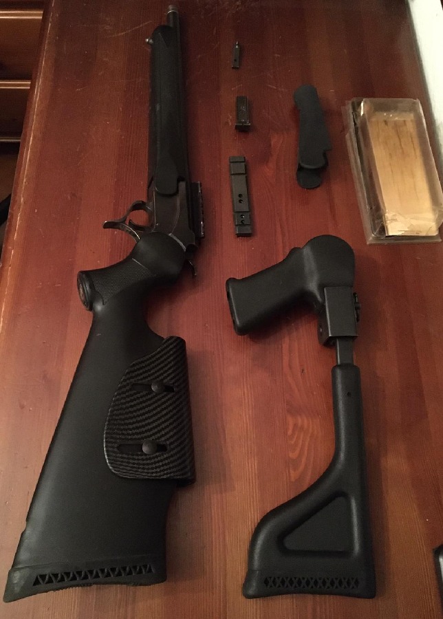 Conjunto Thompson Center Encore .308