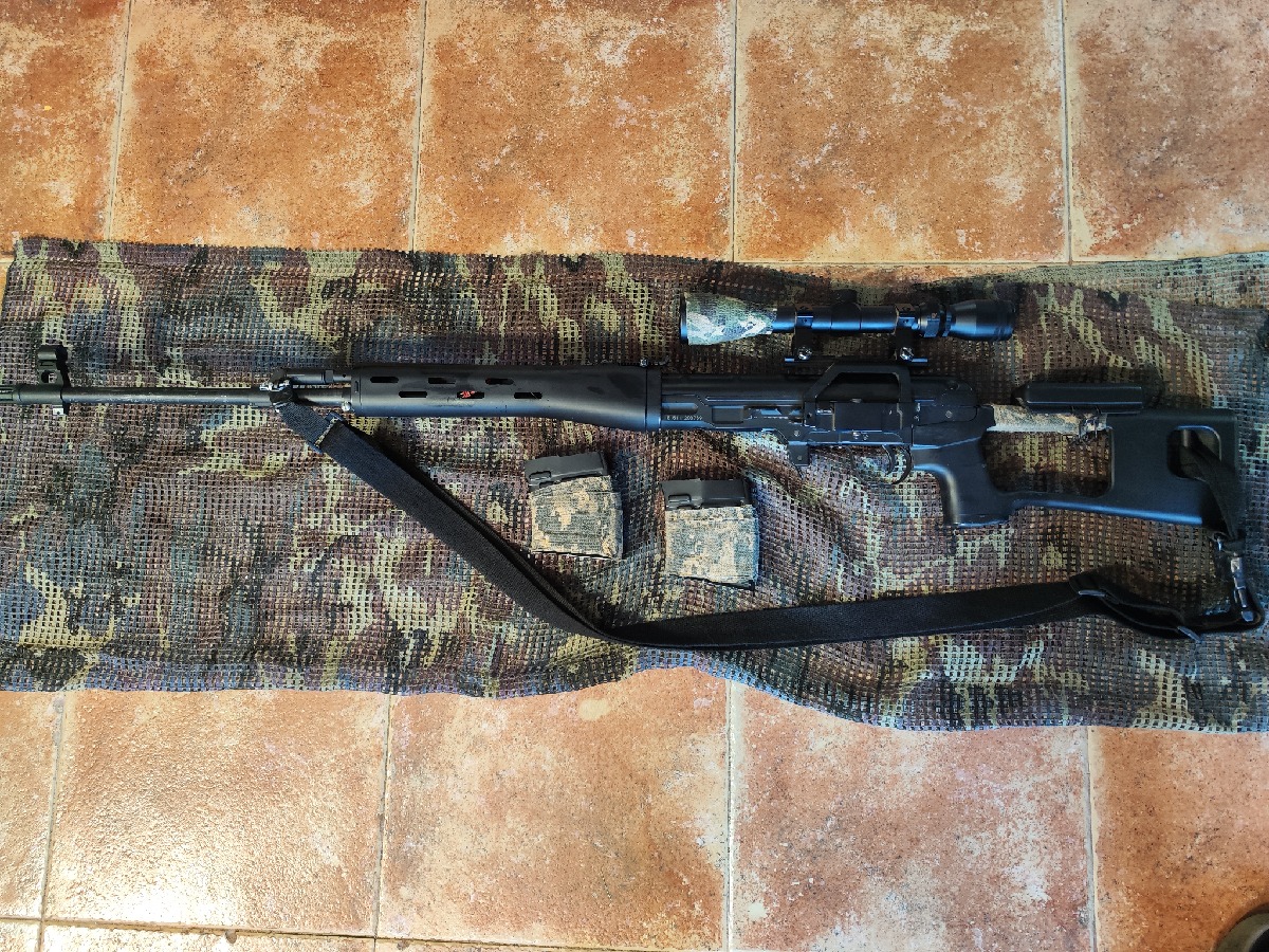 DMR SVD Dragunov upgradeada