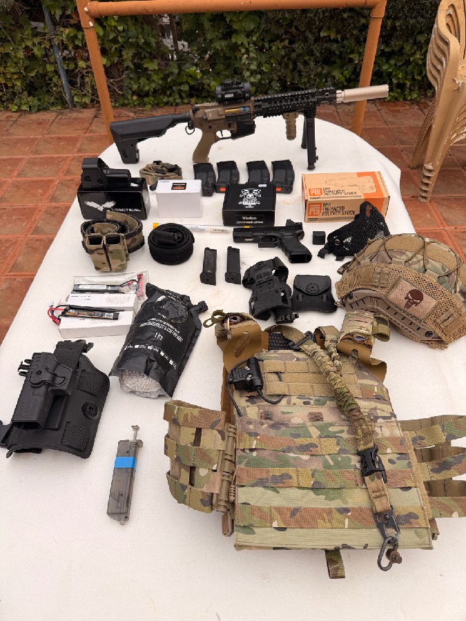 Equipo completo de Airsoft Tokyo Marui