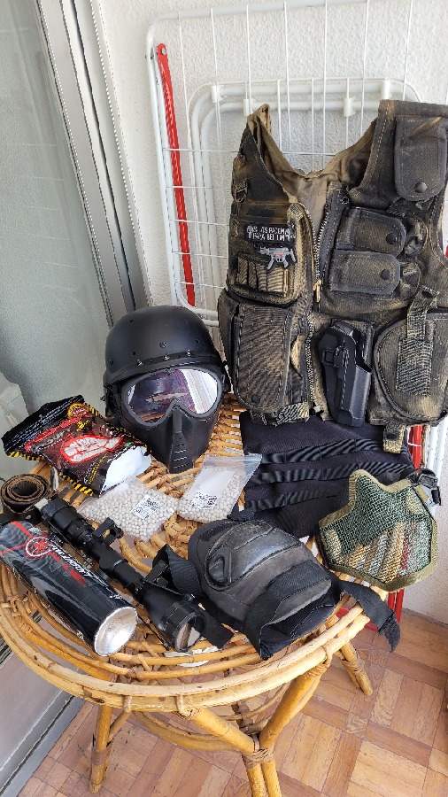 Equipo de Airsoft RPG