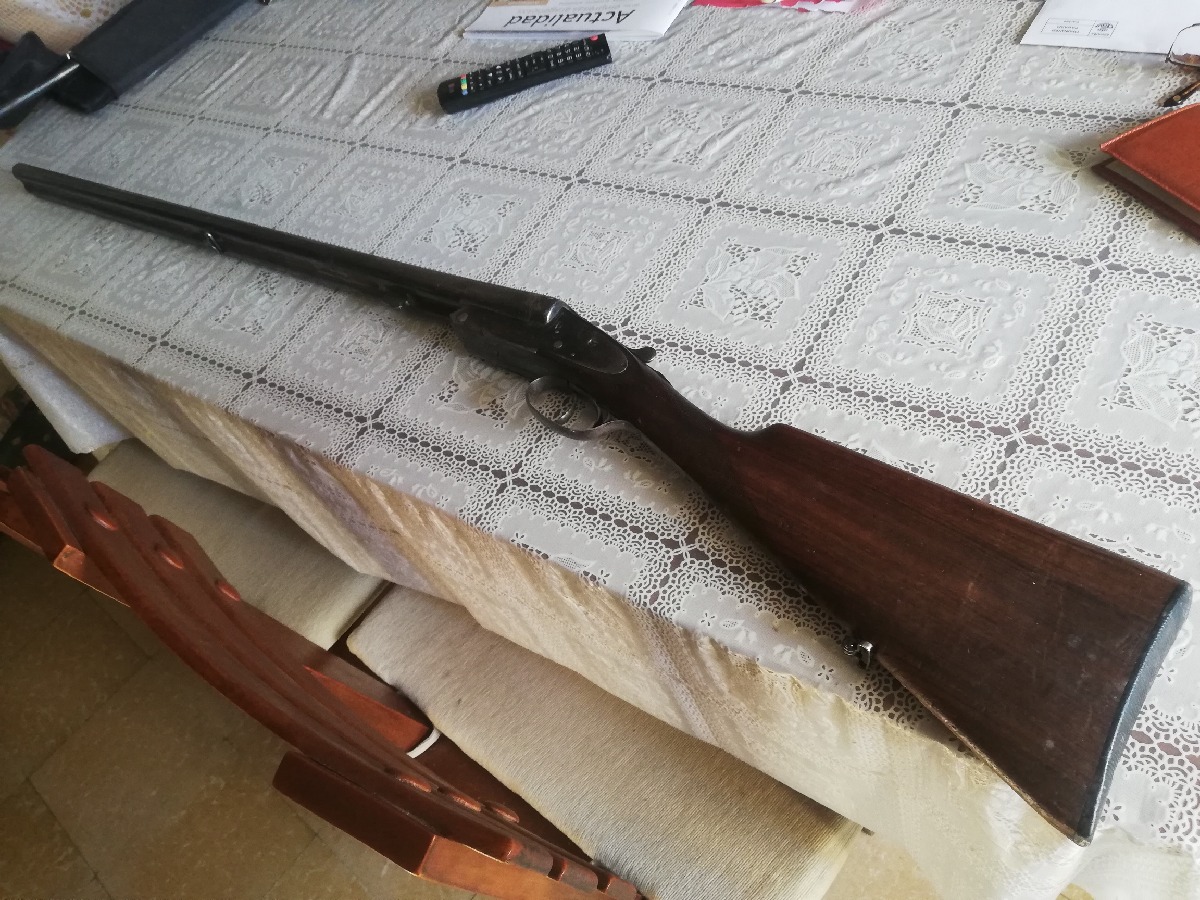Escopeta calibre 16 de principios del siglo 20