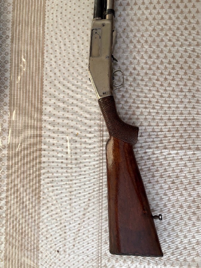 Escopeta de corredera Marlin, pieza de coleccionista