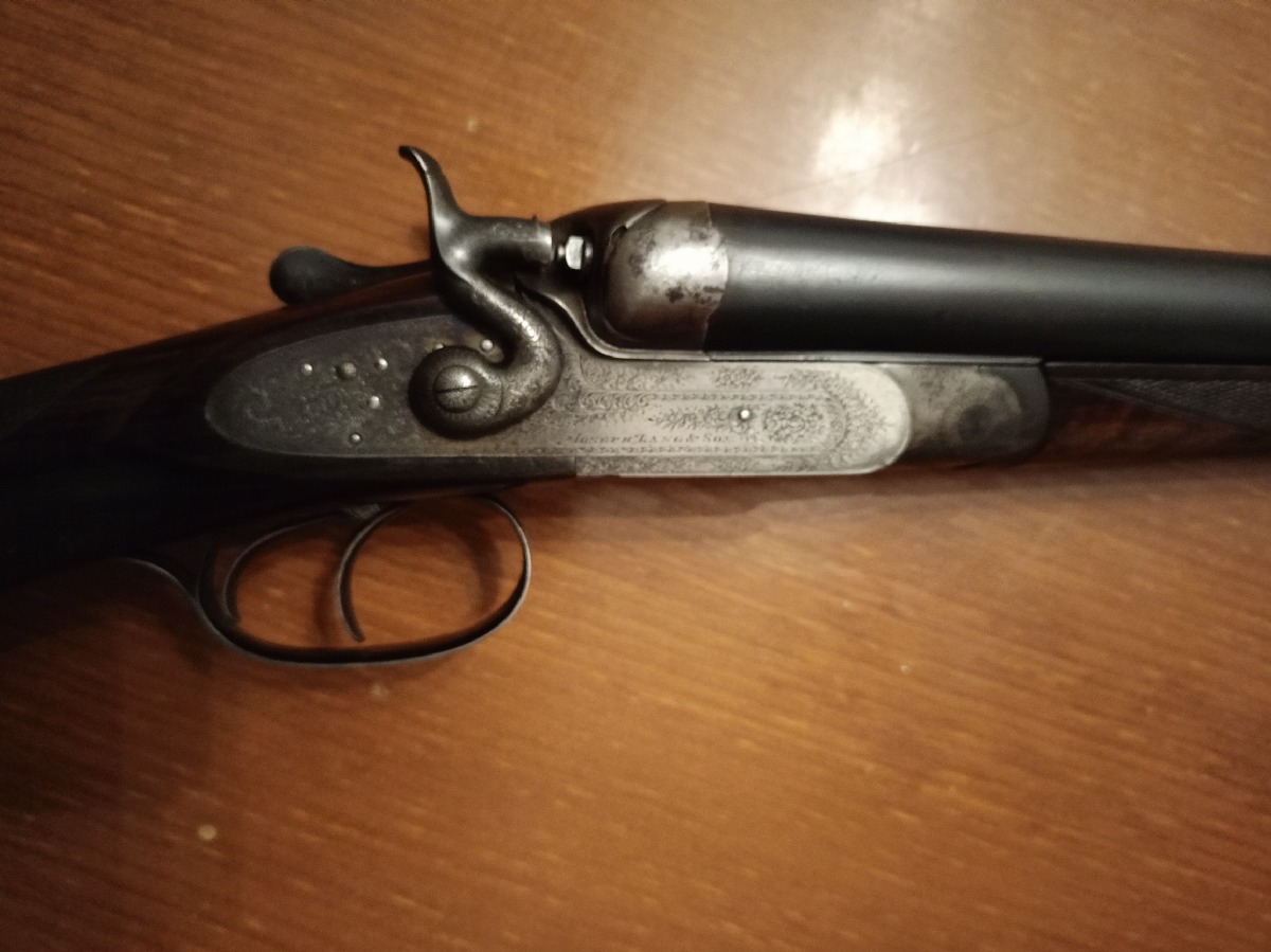 Escopeta de perrillos Joseph Lang & Son