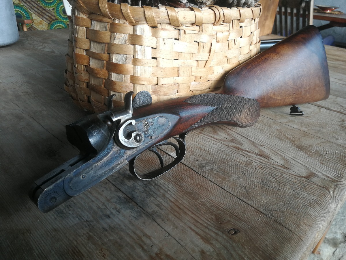 Escopeta de perrillos de 1920 - La Pluma (Eibar)