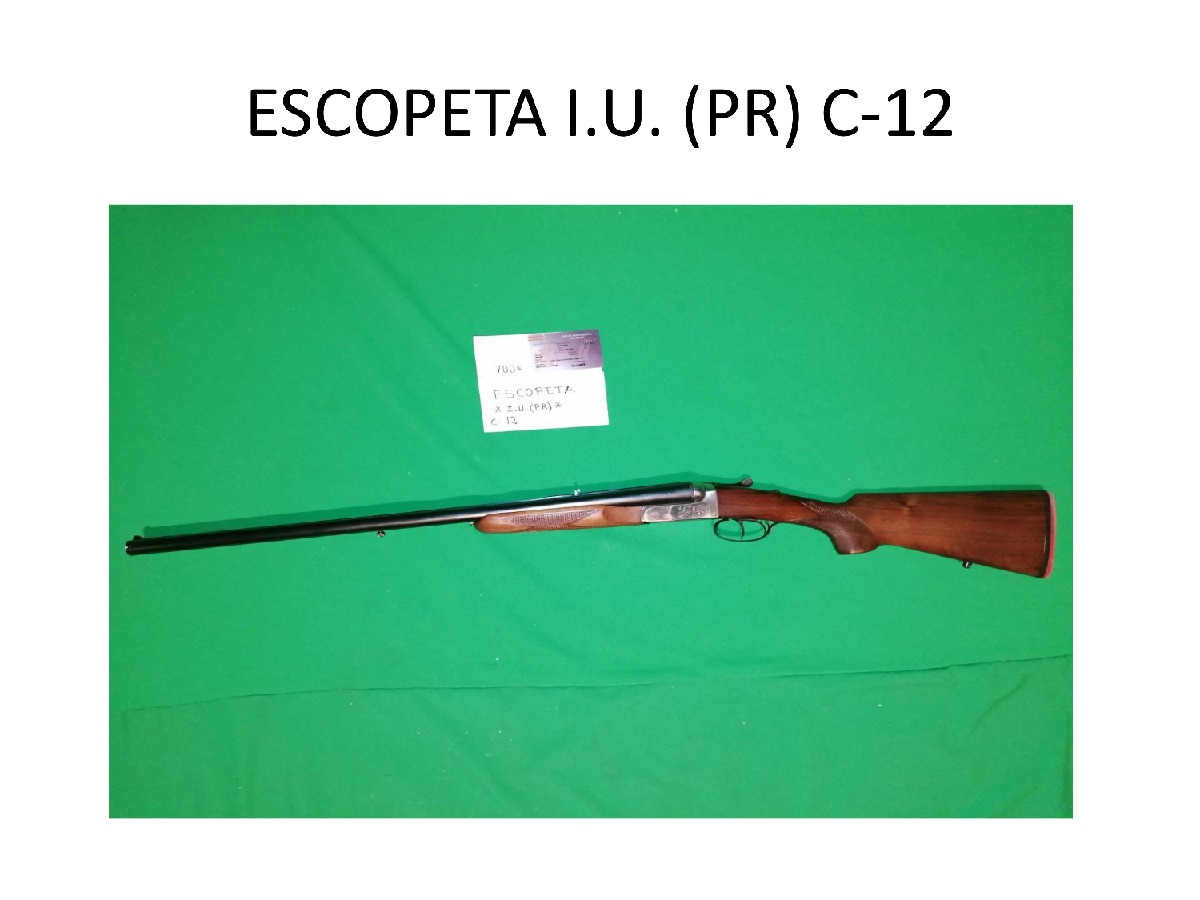 Escopeta Ignacio Ugartechea PR Calibre 12