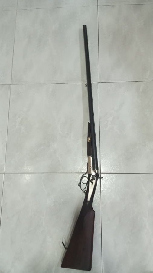 Escopeta Marca Alberdi Calibre 12 de 74 cm de Cañón