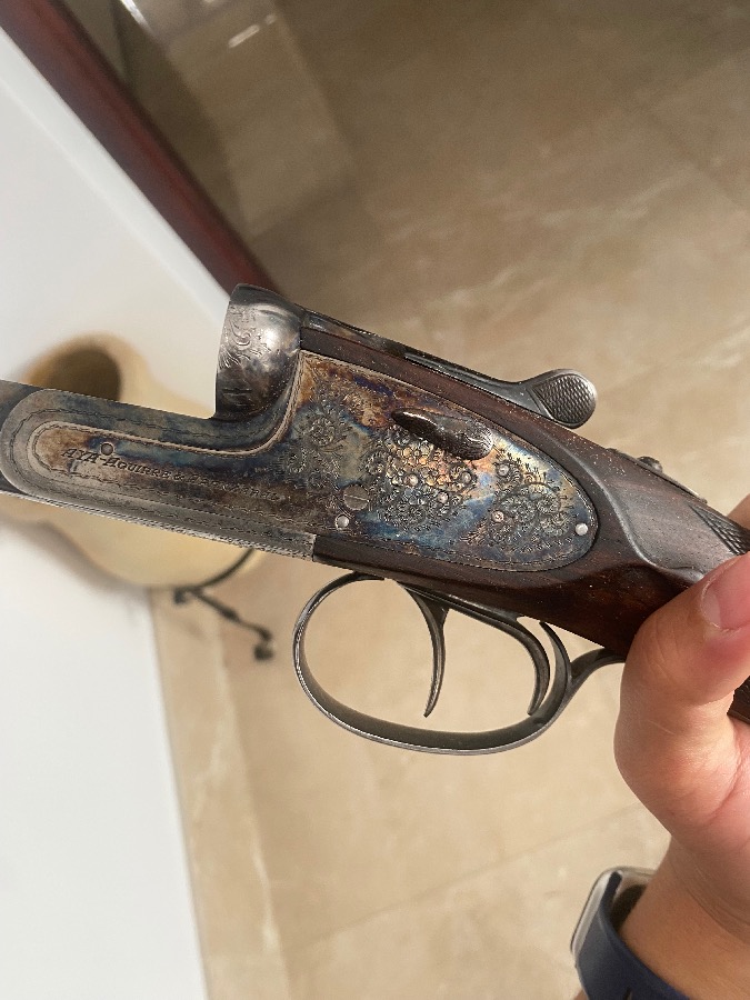 Escopeta Paralela Aya Cal 12