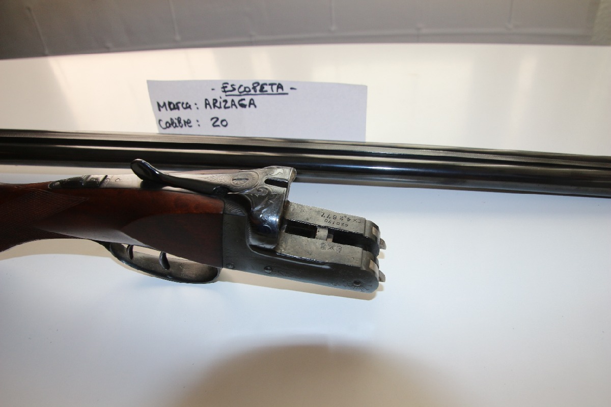 Escopeta paralela FN Gaspar Arizaga, calibre 20