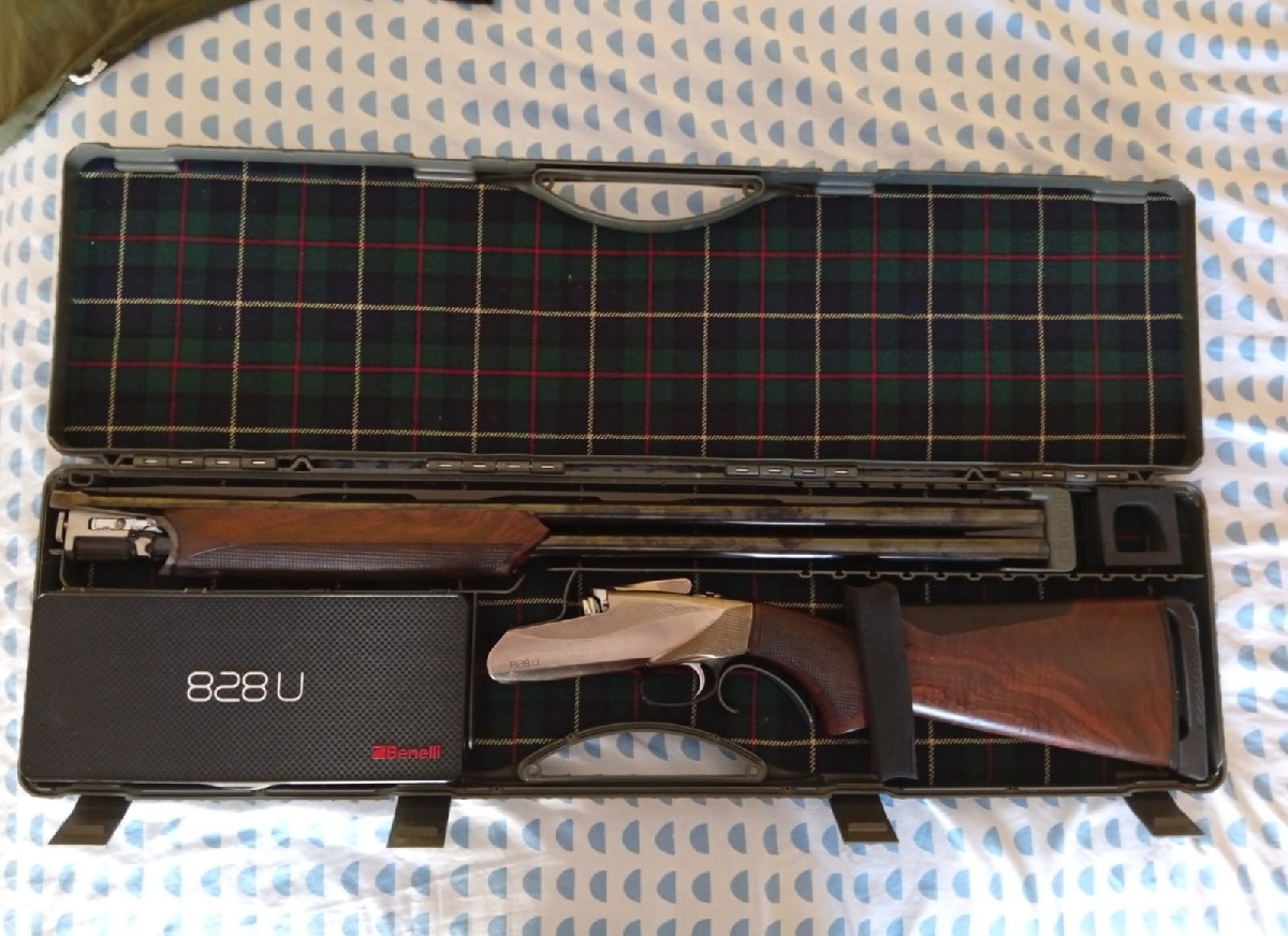 Escopeta Superpuesta Benelli 828U Níquel
