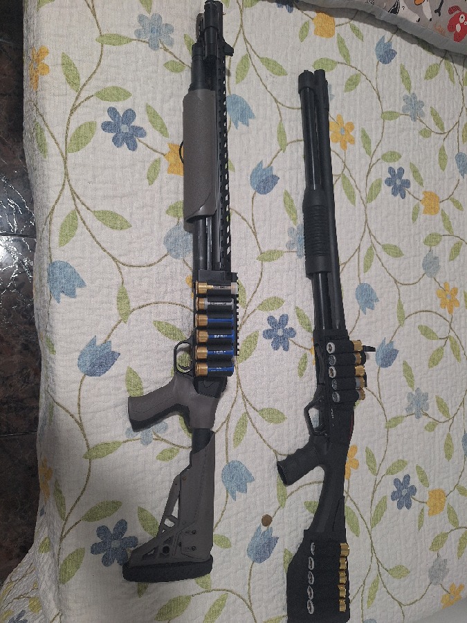 Escopetas corredera Winchester y Mossberg