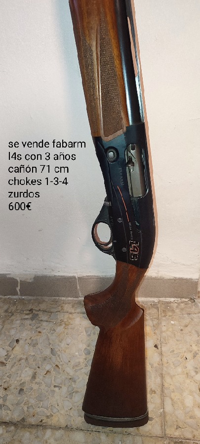 Fabarm L4S Zurdos Semi