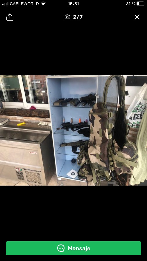 Fusiles y equipamiento