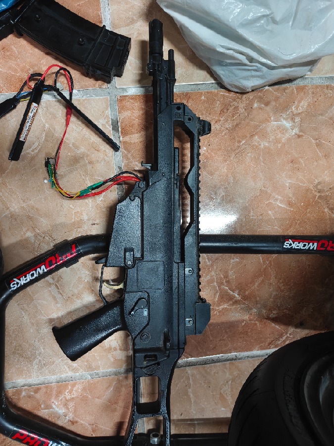 G36C con MOSFET y cargador