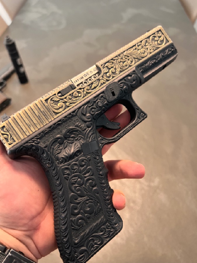 Glock 17 Etched gbb